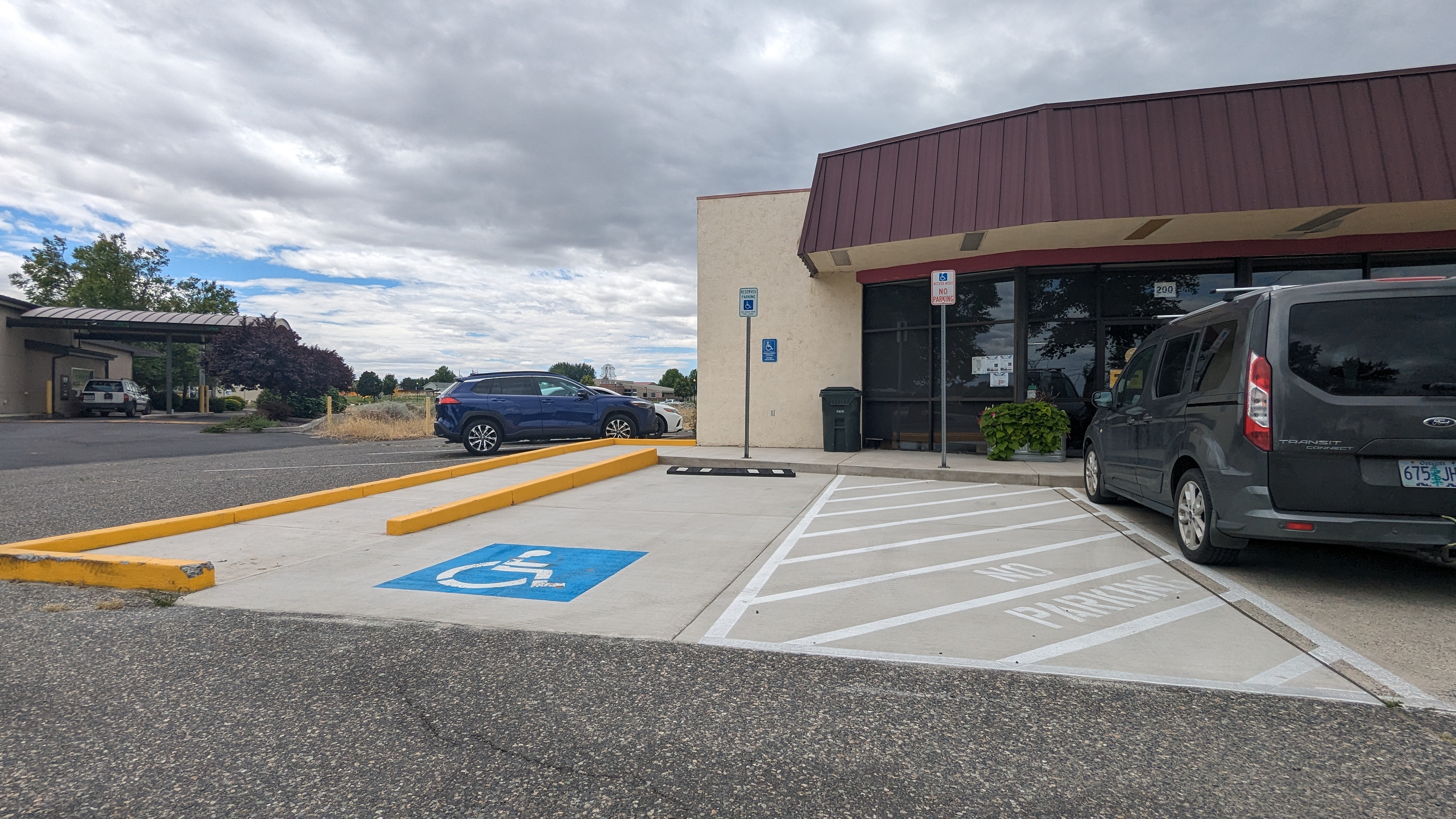 Parking and ramp