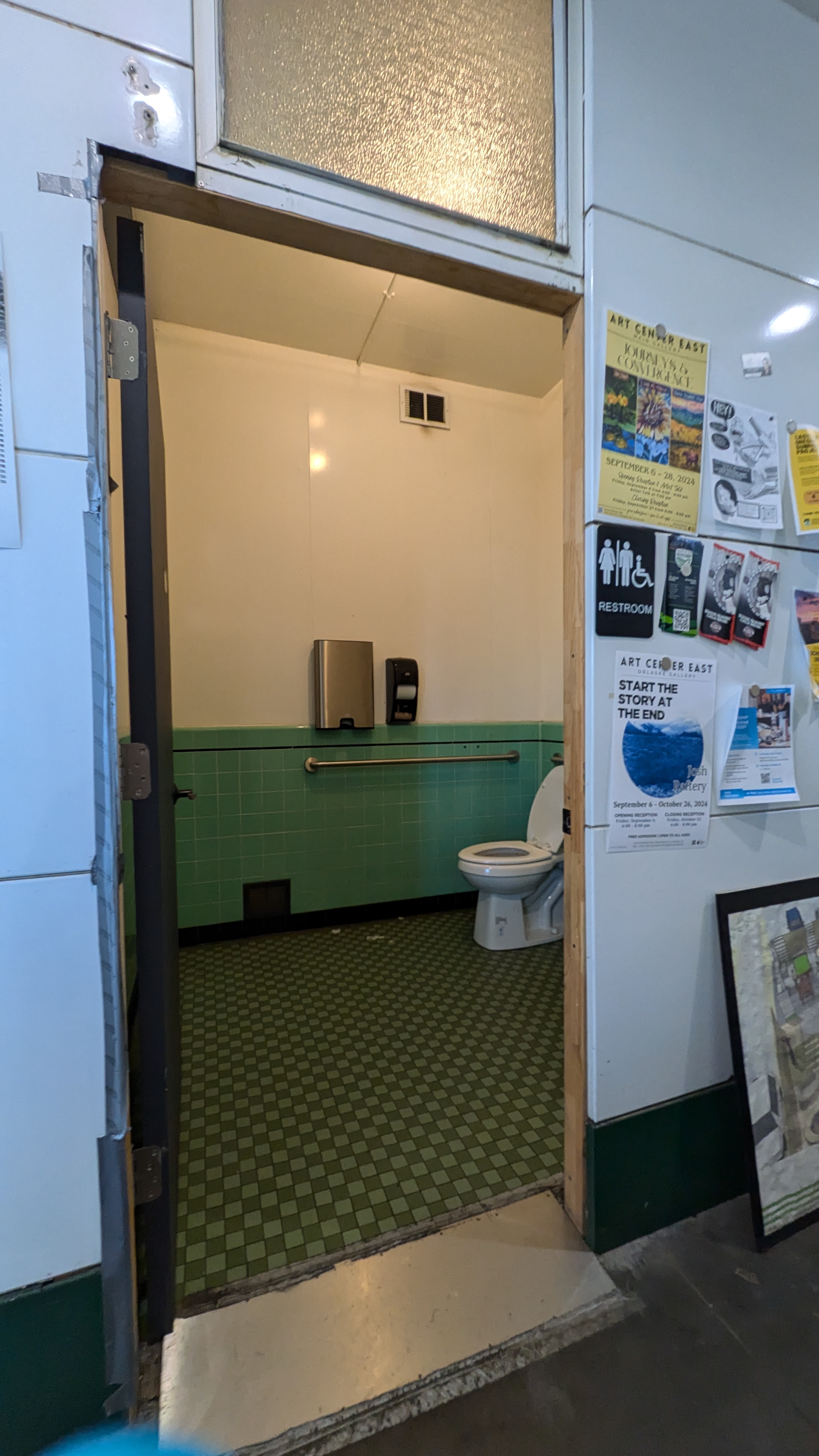 Accessible restroom.