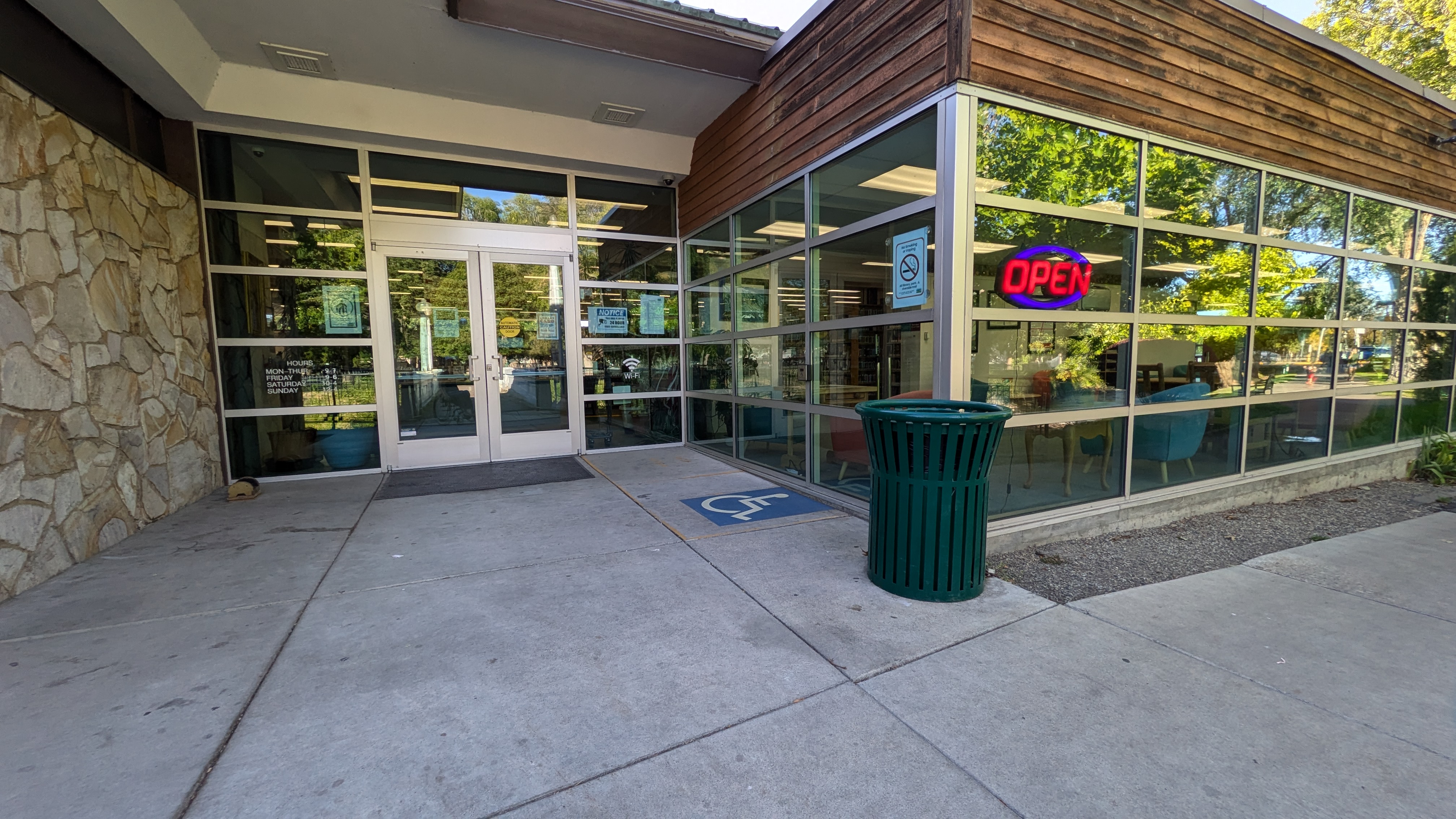 front entrance
