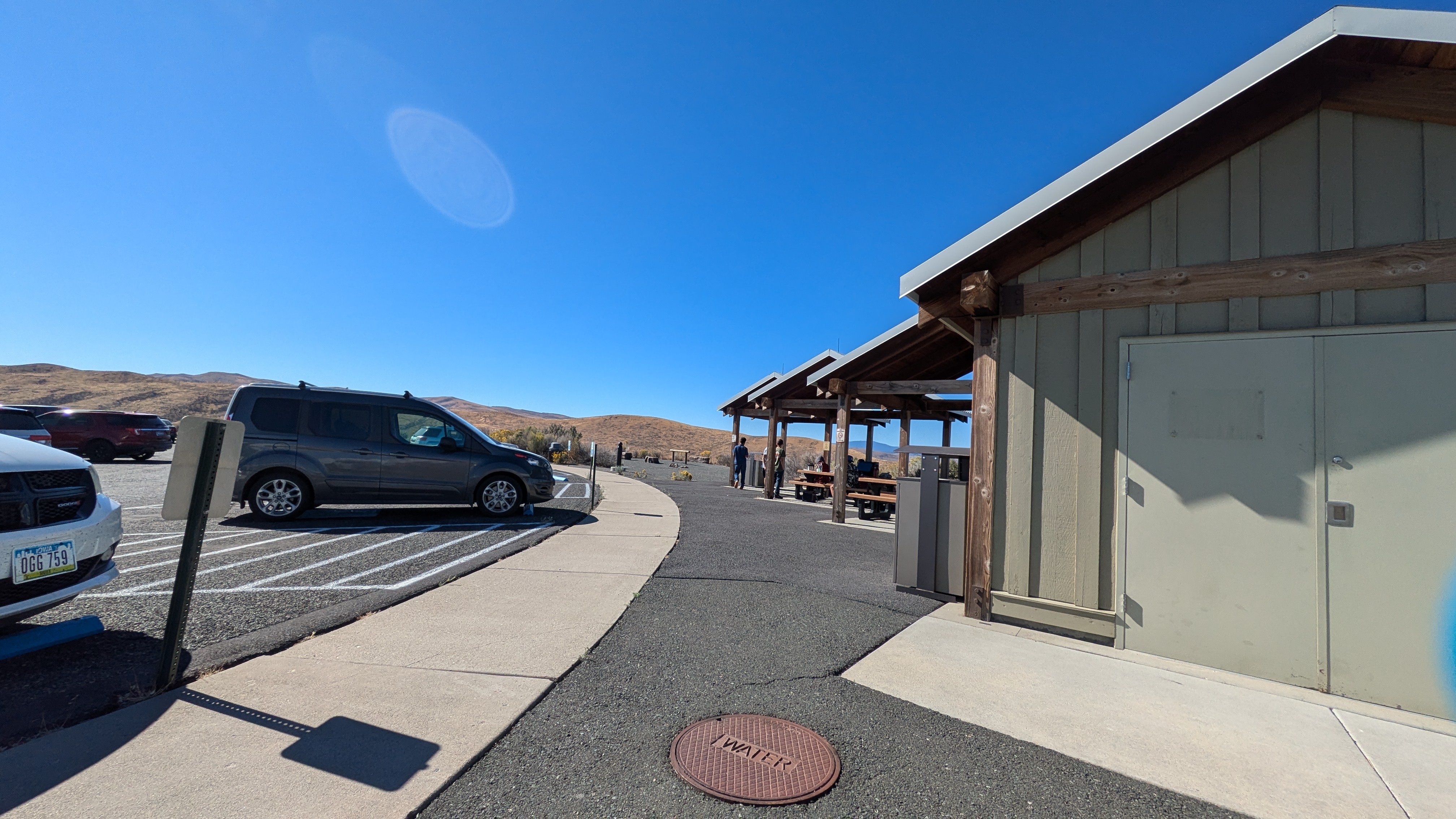 Surfacing around parking