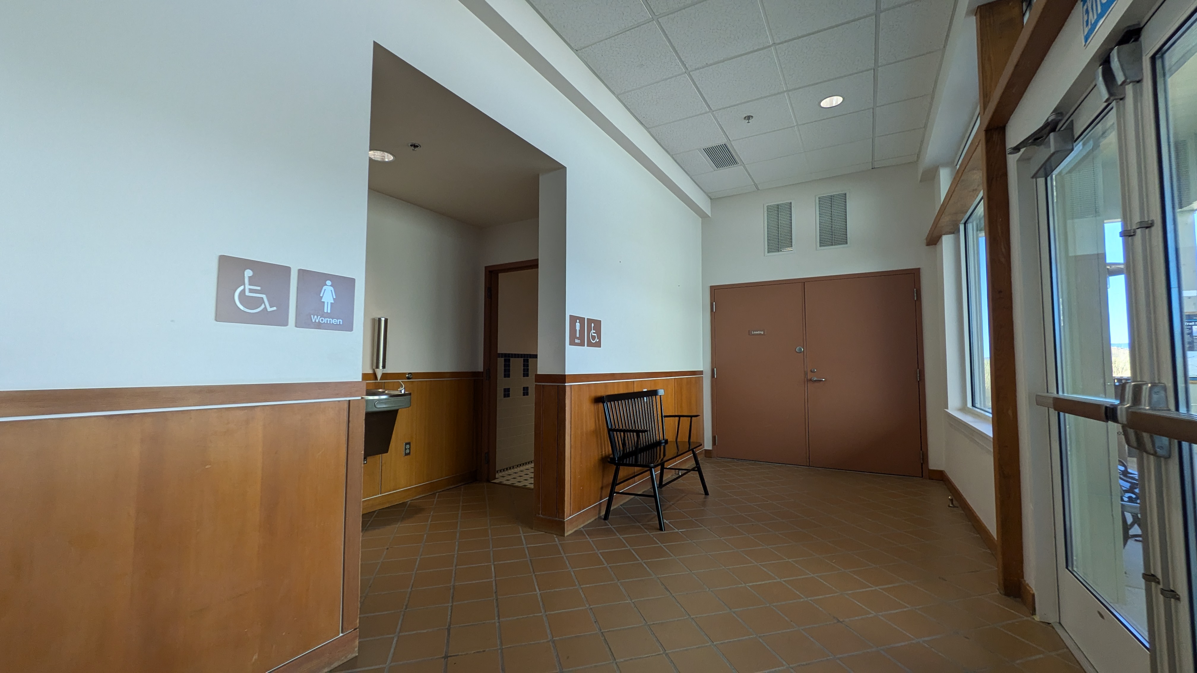 restroom entrance