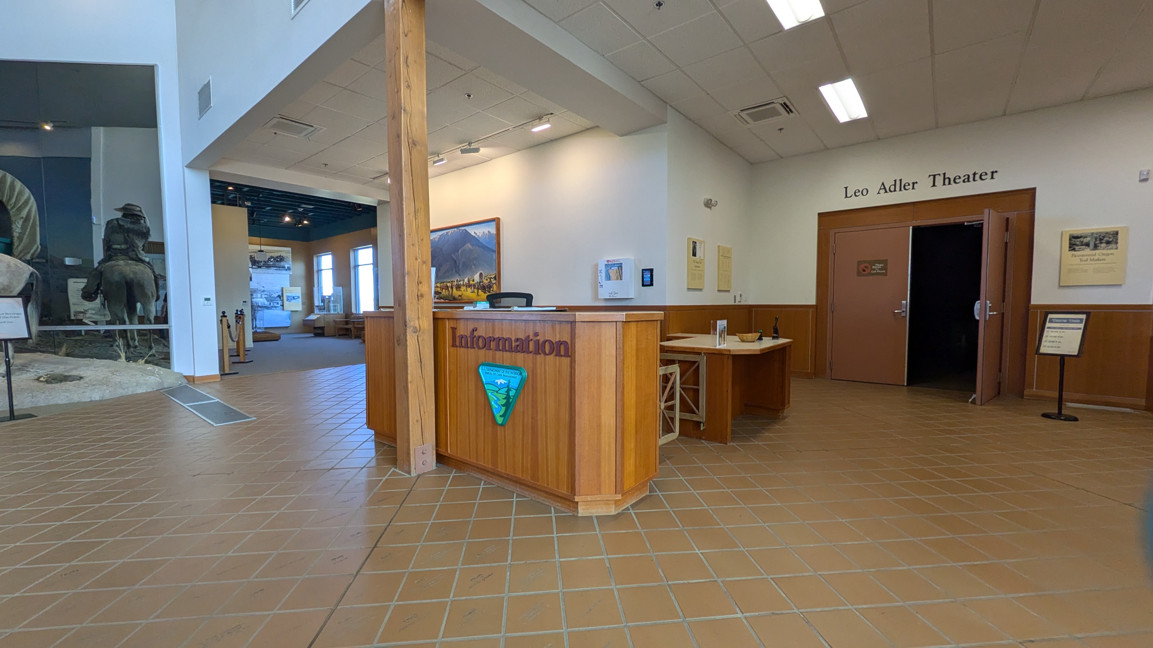 information desk