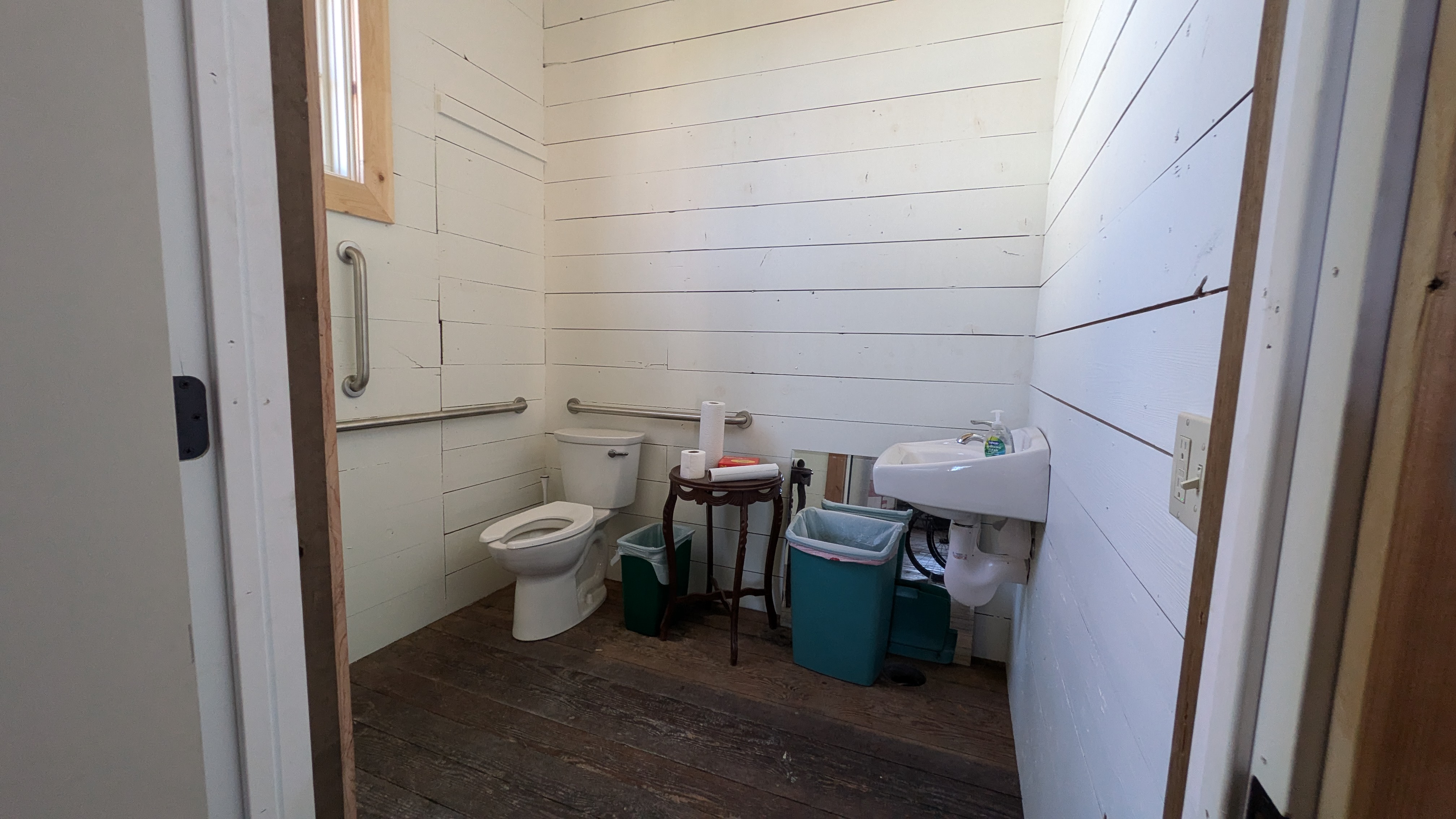 in renovation ADA restroom