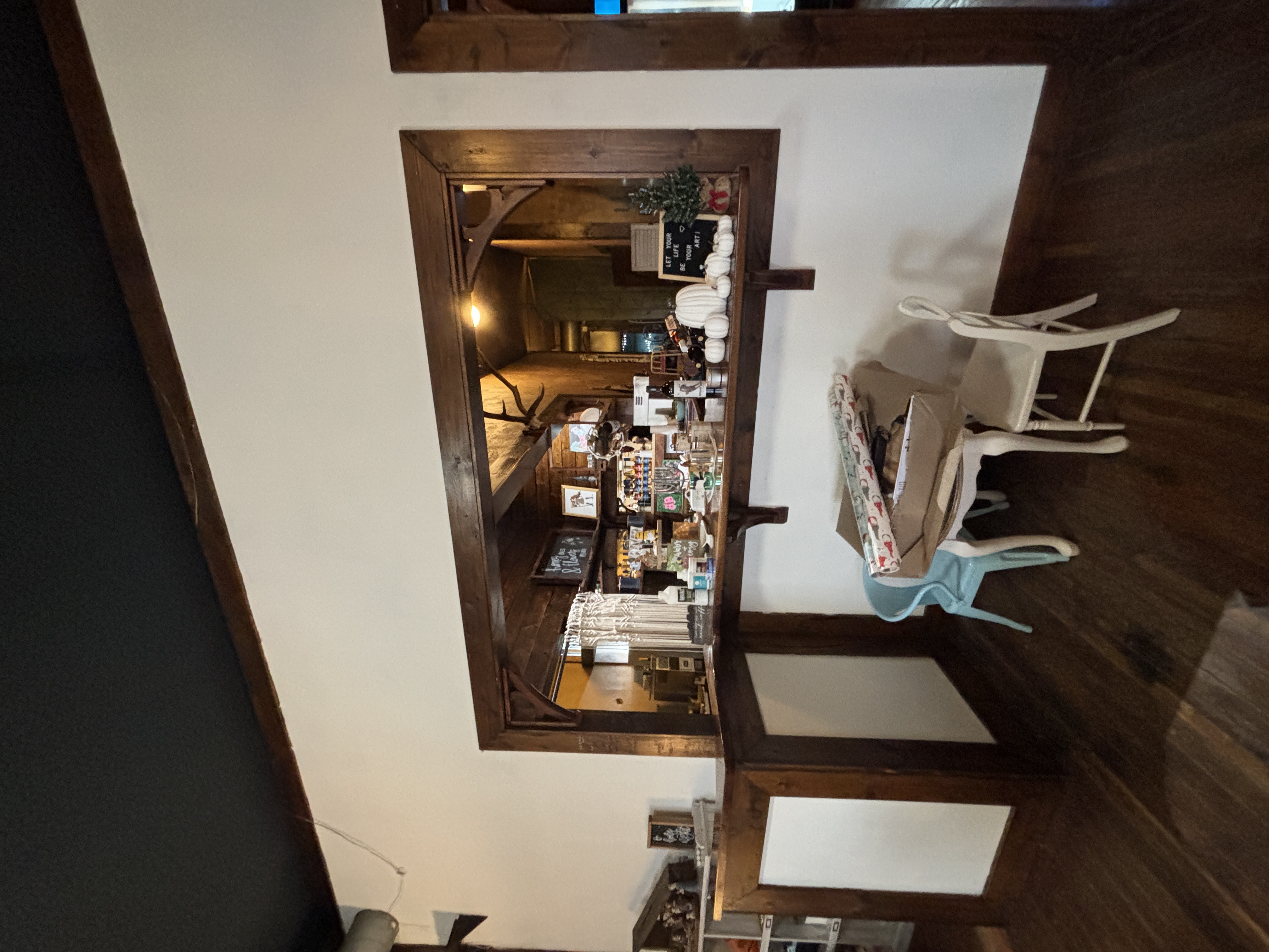 Coffee/Food Bar - counter is 4 ft tall