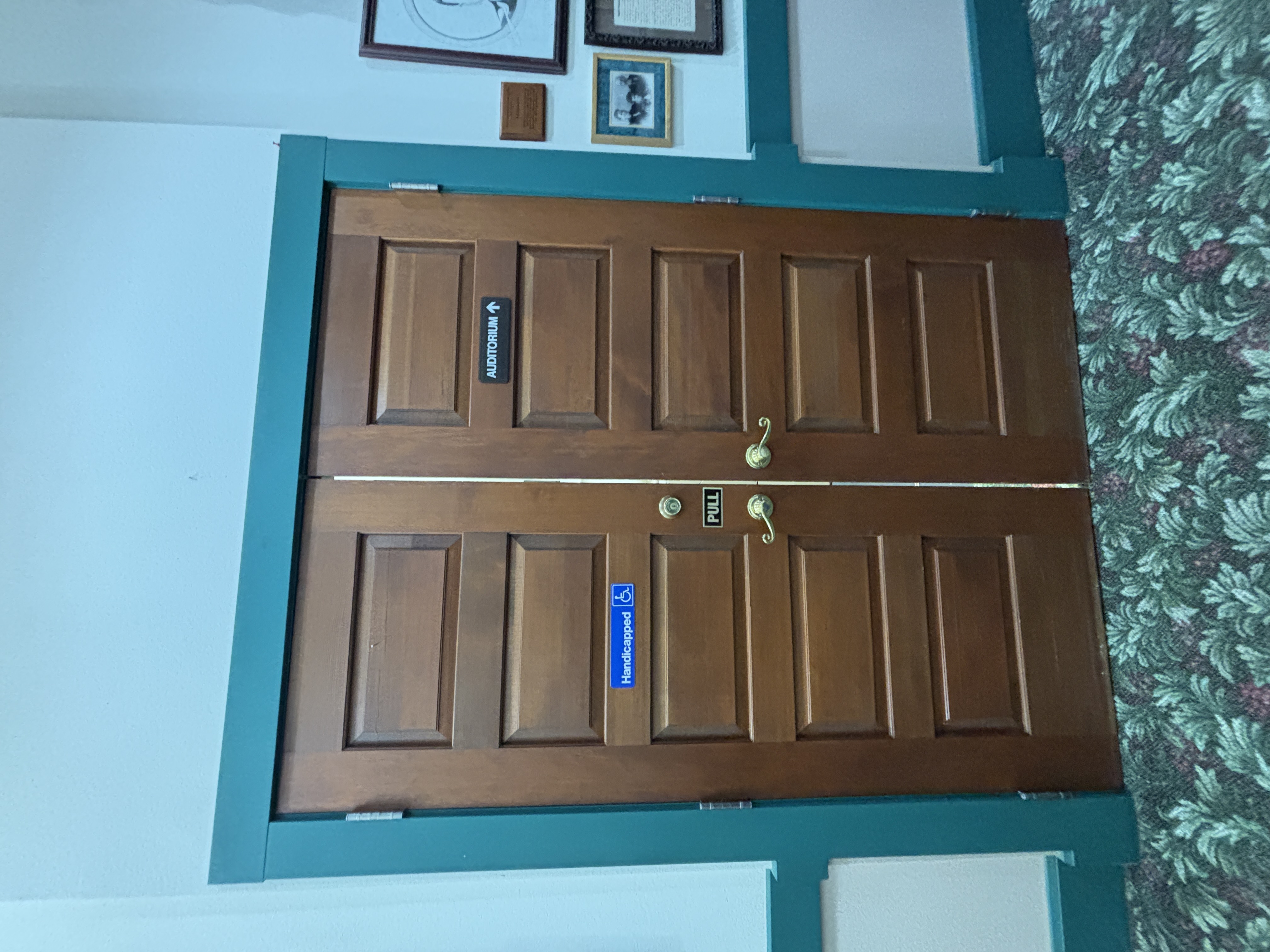 Door to lift