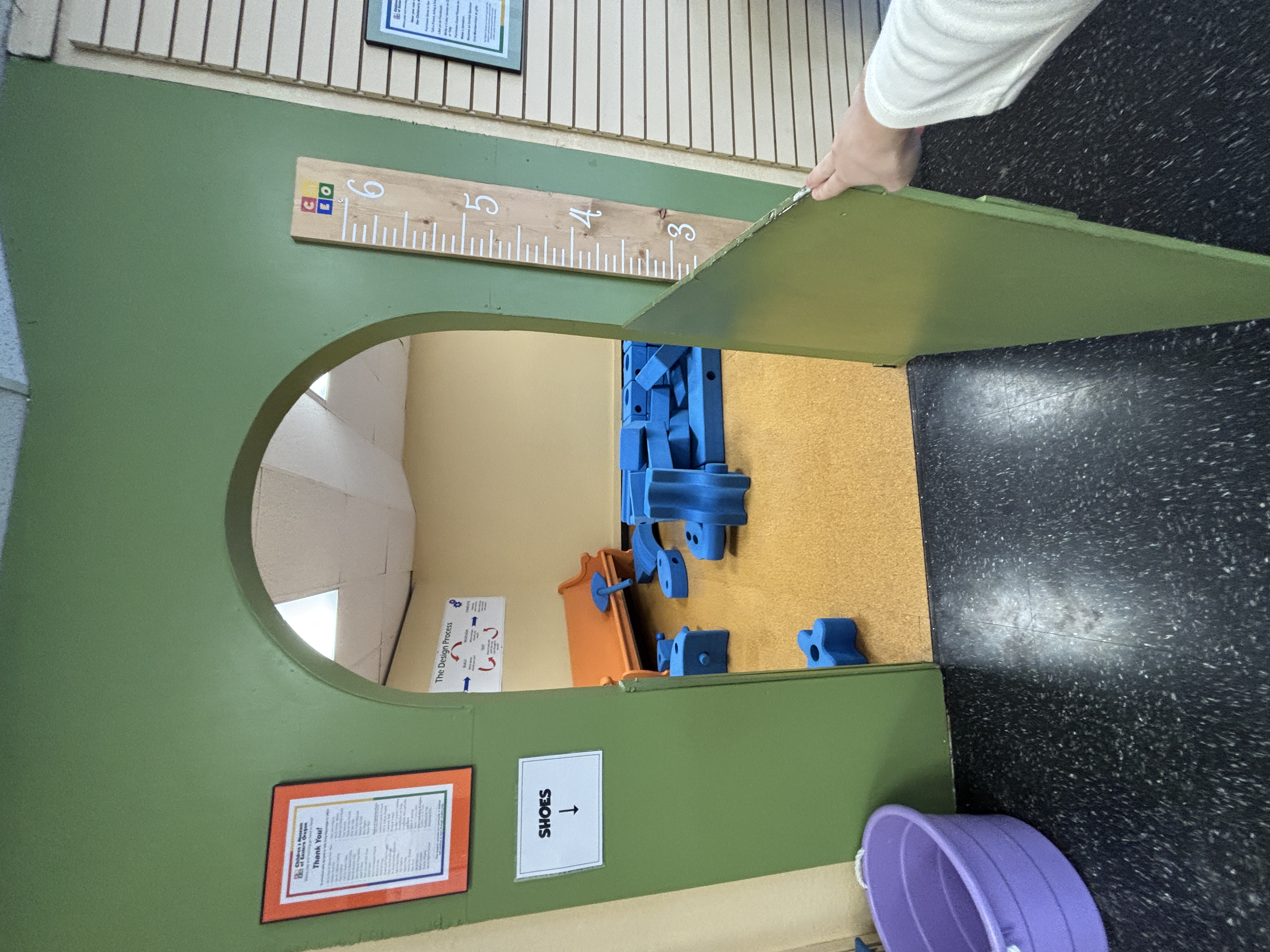 Entrance to block room