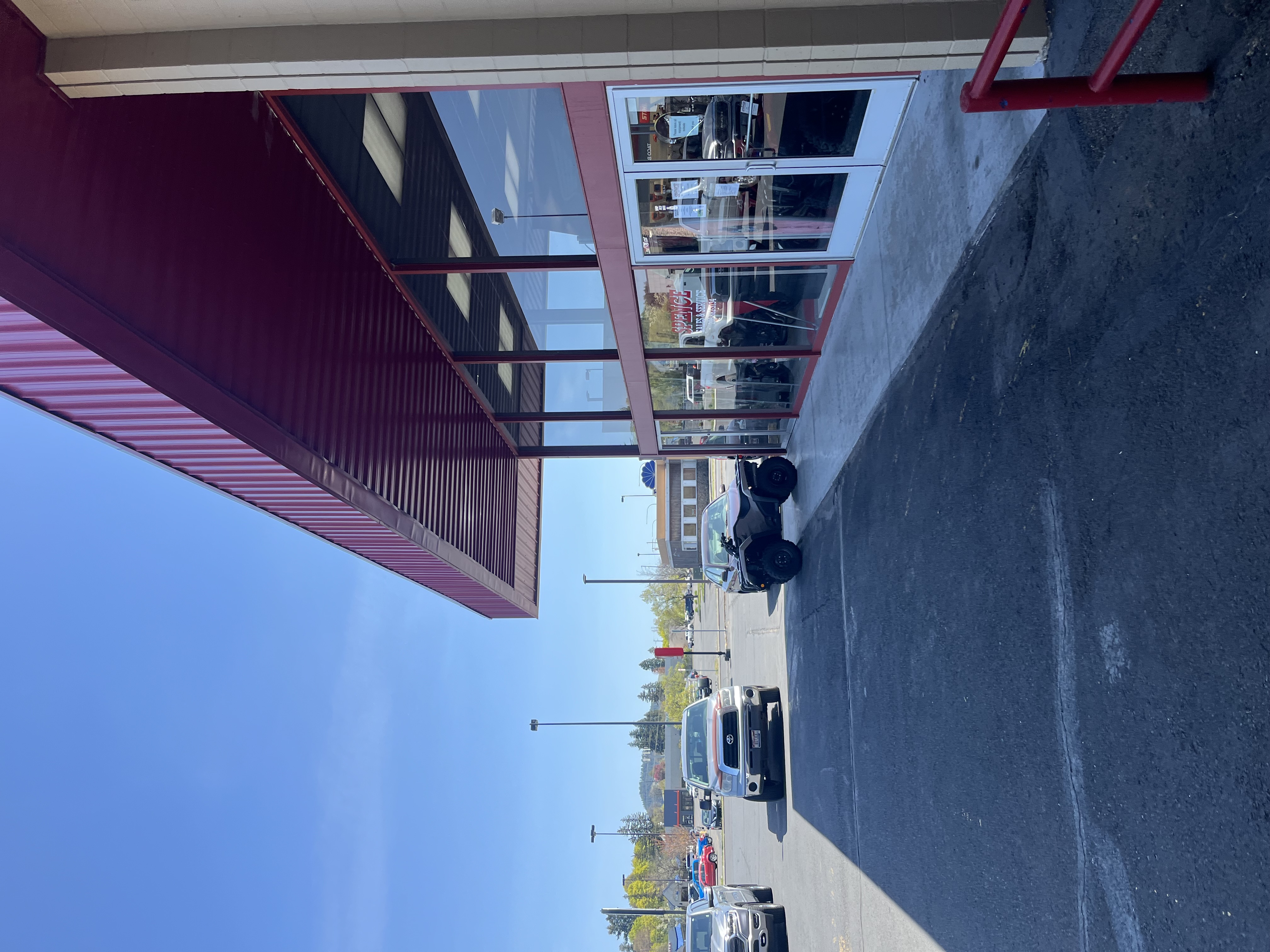 Accessible parking space