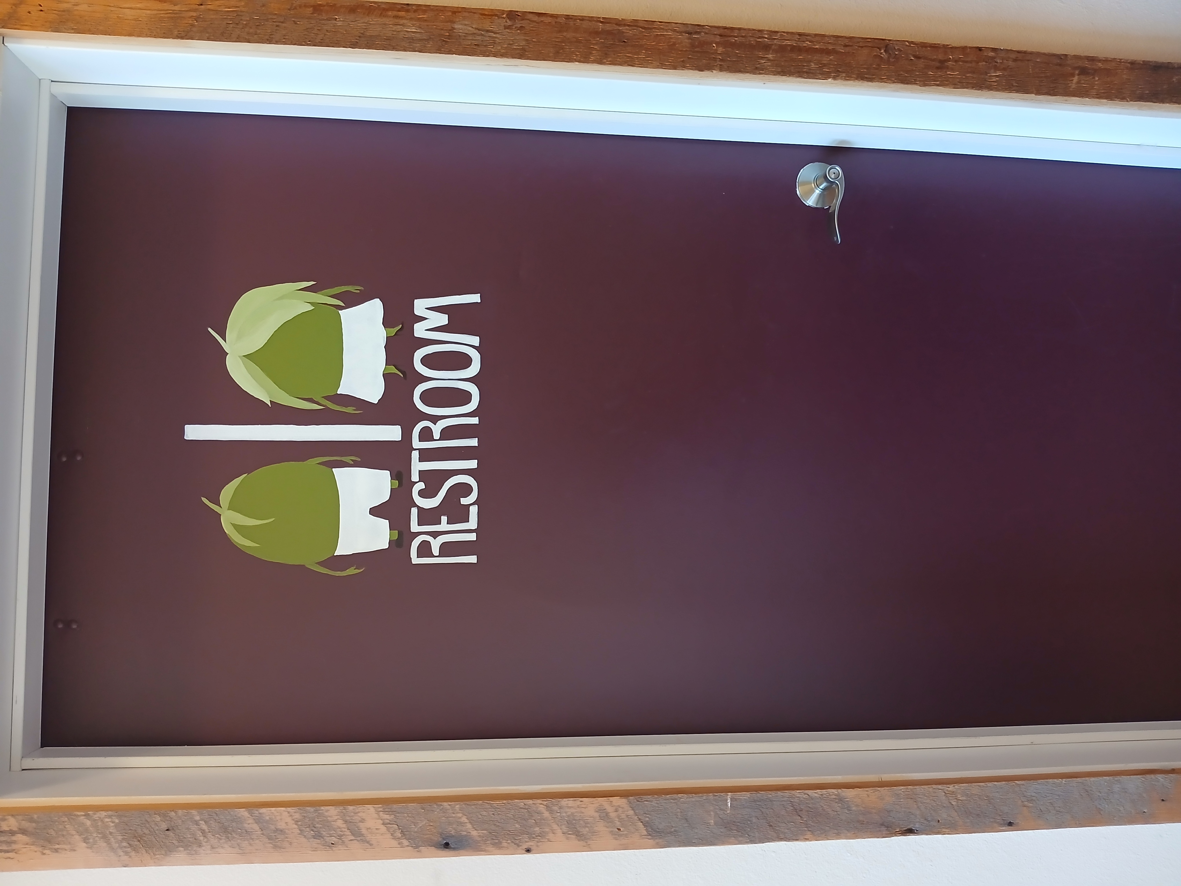 Restroom Door